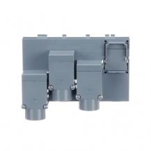 ABB ZLSP934-3L-R-1 Einspeiseblock 250 A L1, L2, L3, rechts SMISSLINE TP PowerBar Bolt-On, ersetzt Abdeckung 8er Modul