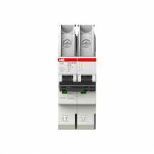 ABB SUP402M-K10 Sicherungsautomat K-Char., SMISSLINE steckbar Typ K, 10 A, 10 kA, 2P, UL489