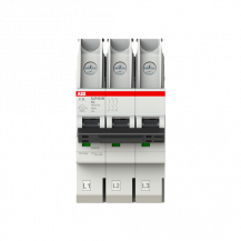 ABB SUP403M-K3 Sicherungsautomat K-Char., SMISSLINE steckbar Typ K, 3 A, 10 kA, 3P, UL489