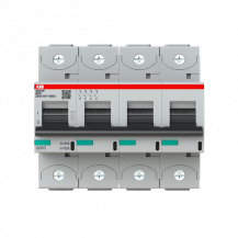 ABB S804P-B80 Hochleistungs-Sicherungsautomat 80A, B-Char., Icu=50kA 240/415V AC, 4P