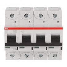 ABB S804P-B100 Hochleistungs-Sicherungsautomat 100A, B-Char., Icu=50kA 240/415V AC, 4P