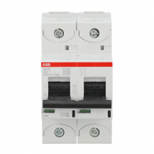 ABB S802P-C80 Hochleistungs-Sicherungsautomat 80A, C-Char., Icu=50 kA 240/415V AC, 2P