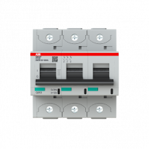 ABB S803P-C125 Hochleistungs-Sicherungsautomat 125A, C-Char., Icu=50kA 240/415V AC, 3P