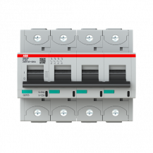 ABB S804P-C125 Hochleistungs-Sicherungsautomat 125A, C-Char., Icu=50kA 240/415V AC, 4P
