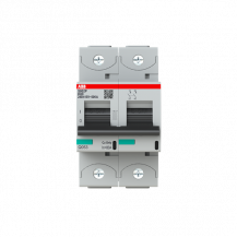ABB S802P-K80 Hochleistungs-Sicherungsautomat 80A, K-Char., Icu=50 kA 240/415V AC, 2P