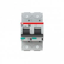 ABB S802P-K100 Hochleistungs-Sicherungsautomat 100A, K-Char., Icu=50 kA 240/415V AC, 2P