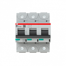 ABB S803P-K80 Hochleistungs-Sicherungsautomat 80A, K-Char., Icu=50kA 240/415V AC, 3P