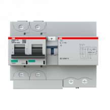 ABB DS802P-K125/1AS FI/LS-Kombination Icu=50 kA, 240/415V AC, selektiv