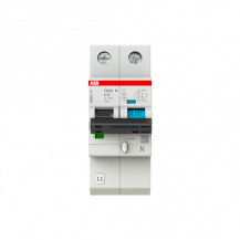 ABB FS401M-C10/0.1 FI/LS-Schalter 1P+N, 10 kA, C-Charak., 10 A, 100 mA Typ A SMISSLINE TP