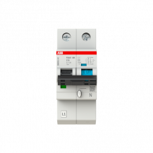 ABB FS401MK-C10/0.3 FI/LS-Schalter 1P+N, 10 kA , C-Charak., 10 A, 300 mA Typ F SMISSLINE TP