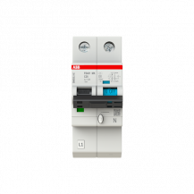 ABB FS401MK-C25/0.3 FI/LS-Schalter 1P+N, 10 kA , C-Charak., 25 A, 300 mA Typ F SMISSLINE TP