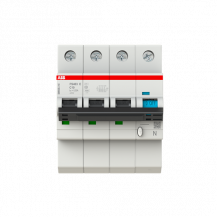 ABB FS403E-C10/0.03 FI/LS-Schalter 3P+N, 6 kA, C-Charak., 10 A, 30 mA Typ A SMISSLINE TP