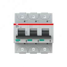 ABB S803S-UCB125 Hochleistungs-Sicherungsautomat 125 A, B, 750V DC=Icu 50 kA, 3P