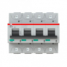 ABB S804S-UCK125 Hochleistungs-Sicherungsautomat 125 A, K, 750V DC=Icu 50 kA, 4P