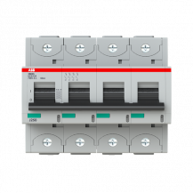 ABB S804S-UCB125 Hochleistungs-Sicherungsautomat 125 A, B, 750V DC=Icu 50 kA, 4P