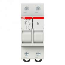 ABB E 91N/32 Sicherungs-Trennschalter, 1+N Pol, 32A für Sicherungseinsatz 10,3 x 38mm (AC-22