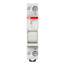 ABB E 91HN/32 Sicherungshalter, 1+N Pol, 32A für Sicherungseinsatz 10,3 x 38mm