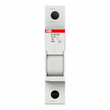 ABB E 91/32 Sicherungs-Trennschalter, 1Pol, 32A für Sicherungseinsatz 10,3 x 38mm (AC-22