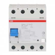 ABB FI  F204B+63/0.3 FI-Schutzschalter 4P, Typ B+, 63 A, 300 mA, kurzzeitverzögert