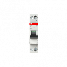 ABB SN201 M-B25 Sicherungsautomat B-Char., 10 kA, 25 A, 1P+N Neutralleiter rechts