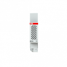 ABB RI12 Klingel 12 V AC, 50/60 Hz für Hutschiene, diskontinuierlicher Betrieb