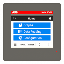 ABB M4M 30-M ETHERNET Netzanalysegerät MID, Modbus TCP, Umfassende Funktionen