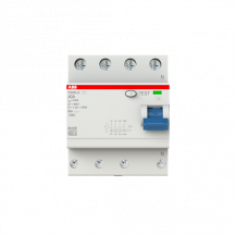 ABB FX204 A-40/0.03 Fehlerstrom-Schutzschalter 4P, Typ A, 40 A, 30 mA FlexLine Push-in Technologie
