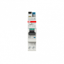 ABB DSX301C B13 A30 FI/LS-Schalter, 1 TE 6kA, 1P+N, Typ A, B13, 30mA FlexLine Push-in Technologie