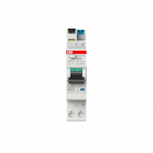 ABB DSX301C B20 A30 FI/LS-Schalter, 1 TE 6kA, 1P+N, Typ A, B20, 30mA FlexLine Push-in Technologie