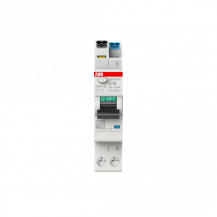 ABB DSX301C C16 A30 FI/LS-Schalter, 1 TE 6kA, 1P+N, Typ A, C16, 30mA FlexLine Push-in Großverpackung