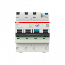ABB DSX203NC B10 A30 FI/LS-Schalter 6kA, 3P+N, Typ A, B 10, 30mA FlexLine Push-in Technologie