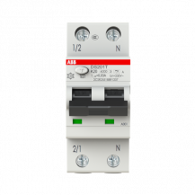 ABB DS201T K20 A30 FI/LS-Schalter 6kA, 1P+N, Typ A, Bahn, K20, 30mA