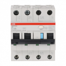 ABB DS203NC K8 A100 FI/LS-Schalter Icn = 6.000 A nach IEC/EN 61009-1, Icu = 10 kA IEC/EN 60947-2