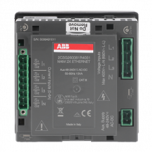 ABB M4M 2X ETHERNET Netzanalysegerät, Hutschienen-Gerät ohne Display, Protokoll: Modbus TCP/IP
