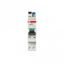 ABB DSX301C B6 F30 FI/LS-Schalter Typ F mischfrequenzsensitiv 30 mA, 6 kA, 1P+N, B-Char., 6 A FlexLine Push-in Technologie 1 Teilungseinheit
