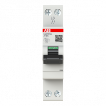 ABB S202TC-C20 Sicherungsautomat    2P - 20 A - C(230 V) 6 kA