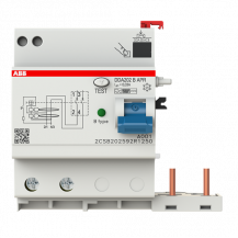 ABB DDA202 B-25/0.03 AP-R FI-Block für S202/S302 2P, allstromsensitiv, 25A, 30mA