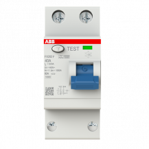 ABB FX202 F-40/0.03 Fehlerstrom-Schutzschalter Typ F 2P 30mA 40 A mischfrequenzsensitiv FlexLine Push-in Technologie