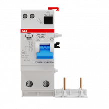 ABB DDA202 A-25/0.01 FI-Block für S202/S302 2P, Typ A, 25A, 10mA