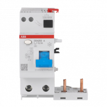 ABB DDA202 A-40/0.1 FI-Block für S202/S302 2P, Typ A, 40A, 100mA