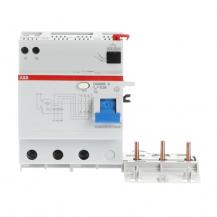 ABB DDA203 A-63/0.3 FI-Block für S203/S303 3P, Typ A, 63A, 300mA