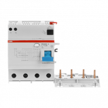 ABB DDA204 A-63/0.3 FI-Block für S204/S304 4P, Typ A, 63A, 300mA