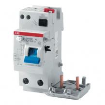 ABB DDA202 A S-63/0.3 FI-Block für S202/S302 2P, Typ A, 63A, 300mA, selektiv