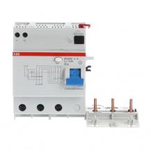 ABB DDA203 A S-63/0.3 FI-Block für S203/S303 3P, Typ A, 63A, 300mA, selektiv