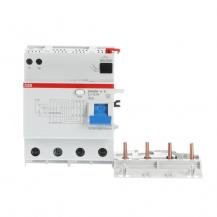 ABB DDA204 A S-63/0.1 FI-Block für S204/S304 4P, Typ A, 63A, 100mA, selektiv
