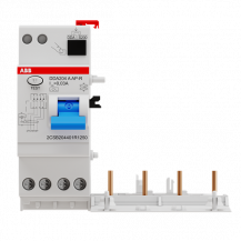 ABB DDA204 A-25/0.03 AP-R FI-Block für S204/S304 4P, Typ A, 25A, 30mA, kurzzeitverzögert