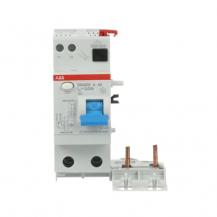 ABB DDA202 A-63/0.03 AE FI-Block für S202/S302 2P, Typ A, 63A, 30mA, Not Aus Funktion