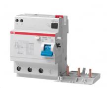 ABB DDA203 A-63/0.3 AE FI-Block für S203/S303 3P, Typ A, 63A, 300mA, Not Aus Funktion