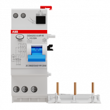 ABB DDA203 A-25/0.03 AP-R FI-Block für S203/S303 3P, Typ A, 25A, 30mA, kurzzeitverzögert