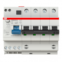 ABB DS204 M A-C10/0.03 FI/LS-Kombination 10kA, 4P, Typ A, C 10A, 30mA